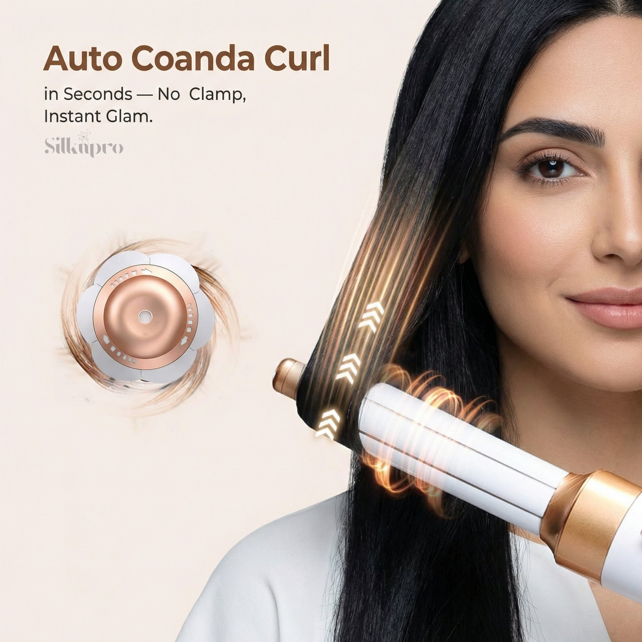 Silknpro™ 7 in 1 Hair Styler