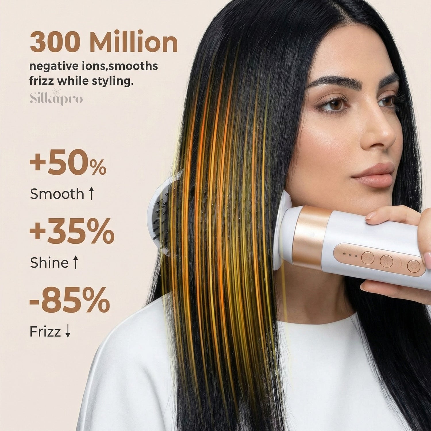 Silknpro™ 7 in 1 Hair Styler