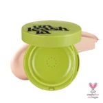 Satin Wear Healthy Green Cushion